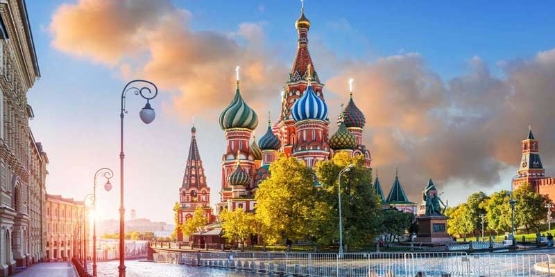 Ankara Çıkışlı Rusya'nın İki Başkenti Moskova & St. Petersburg Ajet İle 5 Gece Vko-Led